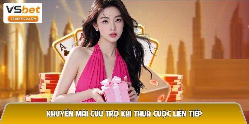 Khuyến mãi cứu trợ khi thua cược liên tiếp